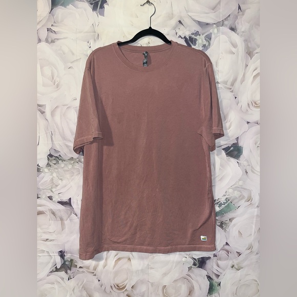 Vuori Other - Vuori Men's Short Sleeve Tuvalu Tee W/ Pima Cotton Size XL Elderberry Heather